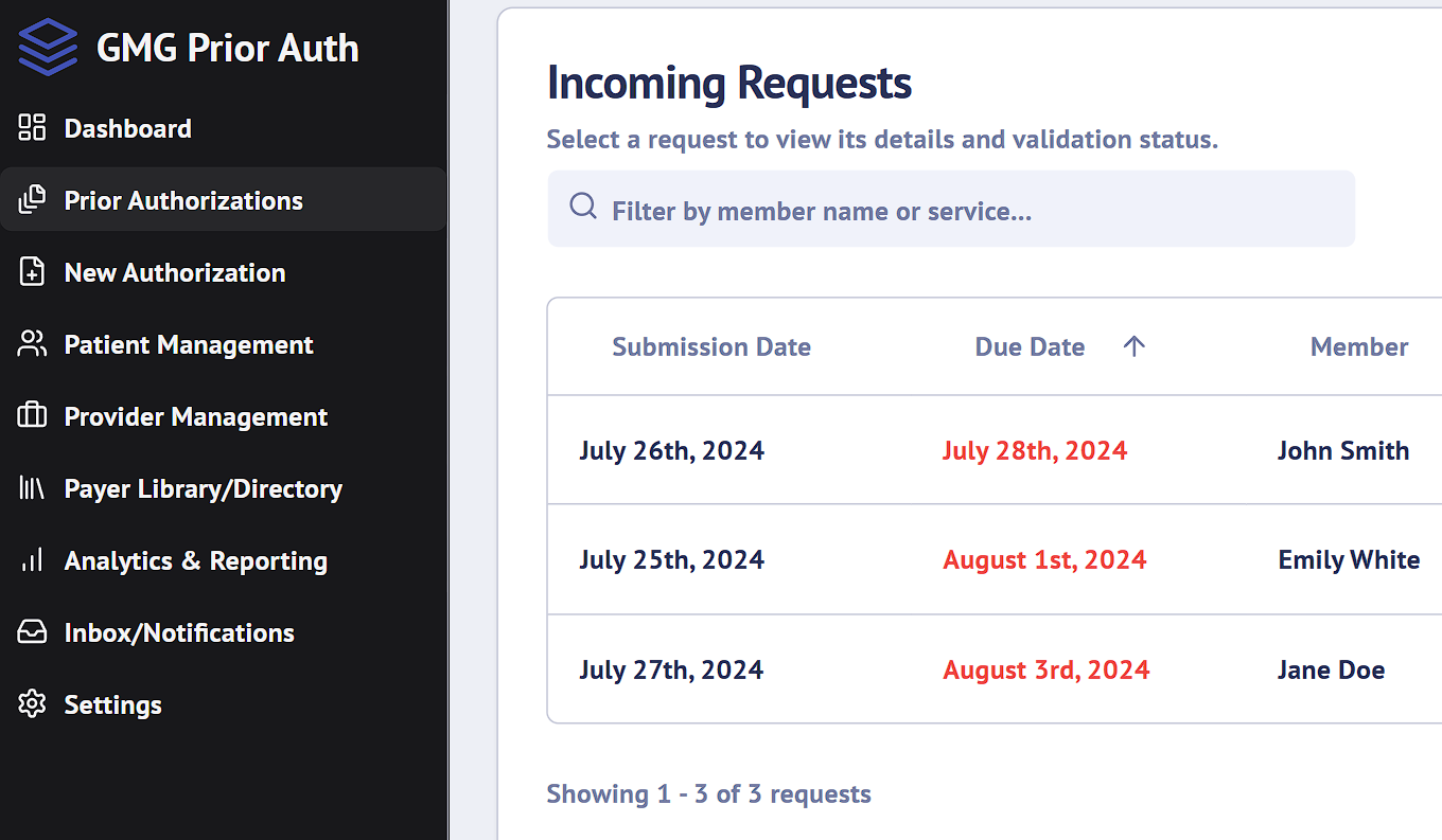 Product screenshot